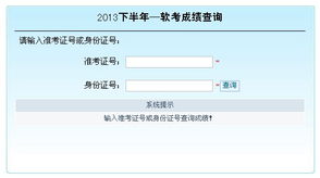貴州信息系統項目管理師成績查詢