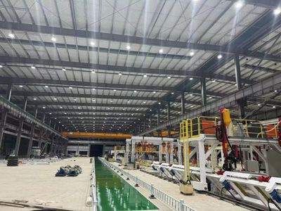建工安裝跑贏項目“加速度”助力安徽建工鋼結構綠色智造基地(六安)正式投產
